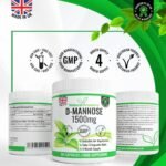 D-Mannose | 365 Capsules | Max Strength 1500mg per Serving - Precision DMannose - Vegetarian Capsules not Tablets or Pills, Made in The UK (365 Count (Pack of 1)) - Image 4