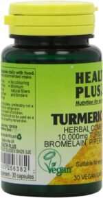 Health Plus HP638 Turmeric Plus Joint and Digestive Plant Supplement - 30 Capsules - Image 7