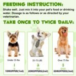 Probiotics for Dogs - Dog Probiotic for Digestive & Gut Health, 3-IN-1 Liquid Probiotics Supplements Fast Acting for Constipation, Diarrhea and Gas with Prebiotic & Digestive Enzymes - Image 6
