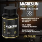 Elevate Supplements Magnesium Bisglycinate, 120 Capsules | High Absorption Supplement to Support Sleep & Energy | Promotes Bone, Muscle, Heart & Nervous System Health & Wellness | 2 Month Supply - Image 7