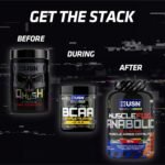 USN Qhush Black Frosted Lemon Pre Workout 220G: Explosive Energy Drink Powder—High Caffeine Energy Supplement With Vitamin B6 Complex For Focus And Performance - Image 5