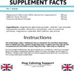 Calm-MAX Dog Calming Tablets Supplement Stress Anxiety Hyperactivity Relief UK - Image 4