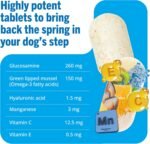 Joint Support Supplements for Dogs – 300 Tabs, Aids Stiff Joints, Supports Joint Structure & Maintains Mobility in Adult/Senior Dogs | Advanced Formula Helps Arthritis Relief (pack varies) - Image 4
