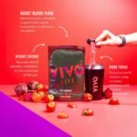 Vivo Life - Pre-Workout Energy Drink Supplement, Improve Performance, Guarana Natural Caffeine, Vegan & Gluten Free, 17 Servings/255g (Strawberry Beetroot) - Image 3