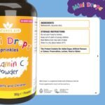 Natures Aid Mini Drops Vitamin C Sprinkles 90g for Infants & Kids - Immune System Support - No Sugar, Vegan, Gluten-Free, Non-GMO - Easy-to-Use Daily Supplement for Children Aged Under 5 - Image 7