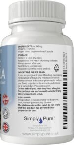 Organic Triphala | Digestive Tonic & Purifier | 500mg Capsules x 90 | 100% Pure Soil Association Certified | Gluten Free | GM Free | Vegan - Image 4