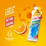 HIGH5 Energy Gel Aqua - Quick Release Sports Gels to Power Muscles for Peak Performance - Natural Fruit Juice - On The Go Energy Boost for Running, Cycling and Endurance (Mixed, 15 x 66g) - Image 5
