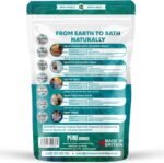 Epsom Bath Salts 1kg – Peppermint, Eucalyptus, Hyssop & Rosemary Scent | Natural Magnesium Sulphate | Calming Bath Soak for Deep Relaxation, Sleep Support & Muscle Recovery (Pack of 5) - Image 3