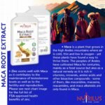 Maca Root Extract 120 Capsules 5000mg - with Zinc - High Strength Supplement - One Daily - Energy and Performance - for Men and Women - Image 4