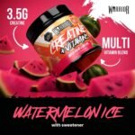 Warrior Creatine Monohydrate Powder + Vitamins 360g - Performance & Recovery - Pure Micronised Multivitamin Nutrition Blend - Vitamin A, B12, C, D,Magnesium, Iron, Zinc - 80 Servings (Watermelon Ice) - Image 5