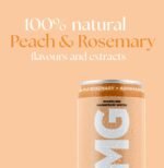 OHMG Sparkling Magnesium Water | 12 Cans x 330ml Flavoured Sparkling Water | Peach & Rosemary + Ashwagandha | Zero Calories, Sweeteners or Sugar | Health Drinks | Energy Drinks |100mg Magnesium - Image 5