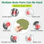 48Count Knee Pain Relief Patches, Maximum Strength Relieves Muscle Soreness, Deep Penetration Wormwood Herbal Knee Patches for Arthritis, Neck, Shoulder, Back - Image 5