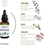 Phytopet Garlic & Echinacea | 100ml | 100% Natural Herbal Remedy | Anti-Viral, Anti-Fungal, Anti-Bacterial | For Dogs, Cats, Birds & Small Mammals | - Image 4