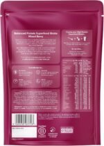 Naturya Balanced Protein Superfood Shake Mixed Berry 550 g – Plant-Based Complete Meal Shake with 20 g Protein, 26 Vitamins & Minerals, High Fibre, Low Sugar - Image 3