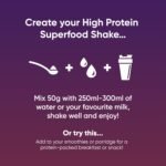Naturya Balanced Protein Superfood Shake Mixed Berry 550 g – Plant-Based Complete Meal Shake with 20 g Protein, 26 Vitamins & Minerals, High Fibre, Low Sugar - Image 5