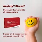 Vitae MagVita - Magnesium, Taurine & B6 - Magnesium Glycerophosphate Magnesium Citrate Magnesium Gluconate Magnesium Lactate Magnesium pidolate Magnesium Oxide-Marine - 60 Tablets - Image 4