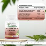 Iron & Vitamin C Supplement – 60 Vegan Capsules – Plant-Based Iron from Curry Leaves & Vitamin C from Amla – Supports Energy, Immunity & Reduces Tiredness – 3 Month Supply - Image 4