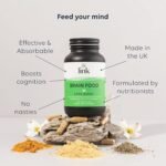 [Brain Food] Food Based Supplement | Contains Bacopa Monnieri, Lions Mane Mushroom & Turmeric | Safe - Effective - Absorbable | Vegetarian | Made in The UK by Link Nutrition | 60 Vegecaps - Image 4