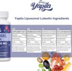 Liposomal Luteolin Capsules 500mg, Maximum Absorption, High Dose Flavonoid, Antioxidant Supplement, Soy-Free, Glute-Free, Non-GMO - Image 4