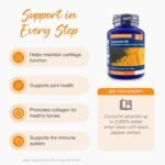 Zipvit Curcumin 95 with Bioperine, Turmeric Curcumin Supplement with 95% Active Curcumin. 90 Vegan Tablets, 3 Months Supply. Vegetarian Society Approved Curcumin Supplement. - Image 3