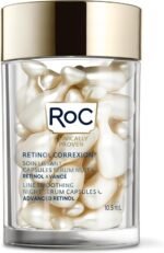 RoC - Retinol Correxion Line Smoothing Night Serum Capsules - Daily Anti-Wrinkle & Anti-Aging Treatment - Visibly Reduces Fine Lines & Wrinkles - Overnight Skincare - 30 Capsules - Image 3