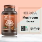 100% Organic Chaga Mushroom Extract -1800mg - 120 Vegan Capsules | Improve Immunity- Energy, Mental Focus and Stress Relief | by Good Guru, Chaga Mushroom Extract - Image 4