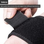Wrist Support Brace Right Hand with 2 Metal Splints for Joint Pain Arthritis Carpal Tunnel Pain Tendonitis for Men and Women Black (L(Pack of 1), Right) - Image 6