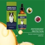 Dog Health Supplies - 60ml Gentle Skin Support Drops - Dog Health Supplements - for Puppy Kitten Pet Daily Shiny Coat Support Energy - Image 10