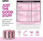 Aptyv Mixed Case Functional Soft Drinks – Enliven (Focus) + Refresh (Hydration) Variety Pack, No added Sugar Vegan Alternative to Energy & Sports Drinks with Vitamins & Electrolytes – 4 x 330ml - Image 9