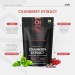 Organic Cranberry Extract 52,500mg – Standardisedd 52.5mg Anthocyanins – 90 Vegan Capsules – Cranberry Extract Supplement – Resealable and Recyclable Pouch by Alpha01 - Image 3