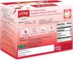FITNE Strawberry Herbal Detox Tea Fruity Myrobalan Rhubard Senna Infusion Cleansing High Antioxidant No Calories Stevia Sweetener, 12 Tea Bags - Image 4
