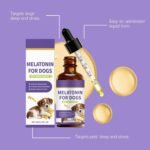Sleep Aid For Dog, Easy To Use, 60ML Stress Relief Pet Supplement, Puppy Nighttime Relaxant, Relieves Stress & Tension, For Feeding Body Tension Puppy Small Medium Large Breed Travel - Image 4
