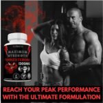 Turkesterone -1300mg Max Strength Ajuga Turkestanica Extract, Vegan, Gluten Free, (Not Turkesterone Capsules) (Pack of 1 (60 Pills)) - Image 6