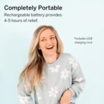 Pixie Rechargeable Heating Pad for Cramps - Only Device Using Pain Relieving Herbal Packs Doubling The Effectiveness - FSA/HSA Approved Relief Belt for Back - Thoughtful Gift Idea for Women & Girls - Image 3