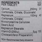 Health Plus Calcium Plus Mineral Supplement - 30 Tablets - Image 5