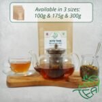 Nite Time Premium Herbal Loose Tea – Mood & Relaxation & Sleep – Rooibos & Lemon Balm & Chamomile & Hibiscus & Lavender & more (100g) - Image 5