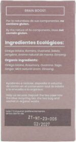 Infusion Brain Boost Bio - Ginkgo Biloba, Guarana and Ginseng 16 infusion bags - Image 3