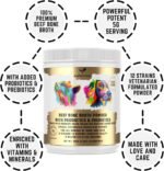 Beef Bone Broth Probiotic & Prebiotic | For Dogs & Cats with Sensitive Digestion | Gut Health, Hip & Joint, All Ages & Breeds | High in Type II Collagen, Fibre & Essential Minerals | 70 Servings 350g - Image 3
