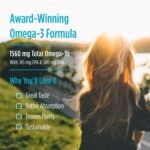 Natural Omega-3, Lemon Flavor - 1560 mg Omega-3 - Fish Oil - EPA & DHA - Immune Support, Brain & Heart Health, Optimal Wellness - Non-GMO - 48 Servings, 237ml - Image 3
