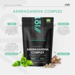Organic Ashwagandha Complex 7055mg - KSM-66® with Turmeric & Black Pepper - 22.5mg Withanolides - Most Bioavailable Full-Spectrum Root Extract - Not Tablets or Powder - 90 Vegan Capsules by Alpha01 - Image 3