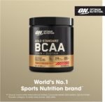 Optimum Nutrition Gold Standard BCAA Train + Sustain, Amino Acids Pre Workout Powder, Sports Drink with Vitamin C, Zinc, Magnesium and Electrolytes, Peach & Passionfruit Flavour, 28 Servings, 266 g - Image 3