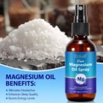 Pure Magnesium Oil Spray - 100% Natural High-Concentration Magnesium, Fast Absorbing, Promotes Relaxation, Sleep for Feet and Body - Image 3