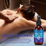 Pure Magnesium Oil Spray - 100% Natural High-Concentration Magnesium, Fast Absorbing, Promotes Relaxation, Sleep for Feet and Body - Image 4