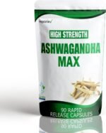 Ashwagandha Max High Strength KSM-66 90 Vegetarian Capsules UK Manufactured One Bottle 3 Months Supply - Image 3
