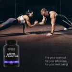 Bandini® Acetyl L-CARNITINE 1000mg per Serving | 60 Vegan Capsules (2 Months Supply) | High Strength ALCAR | L Carnitine Tartrate Natural Energiser | Improves Sports Performance & Metabolism | Non-GMO - Image 3