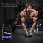 Bandini® Acetyl L-CARNITINE 1000mg per Serving | 60 Vegan Capsules (2 Months Supply) | High Strength ALCAR | L Carnitine Tartrate Natural Energiser | Improves Sports Performance & Metabolism | Non-GMO - Image 4