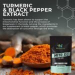 Mito XL 738mg Supplement | Mitochondrial Supplements for Cellular Energy | Vitamin B2, Schisandra, Turmeric & Black Pepper | 60 Vegan Capsules - Image 5