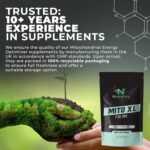 Mito XL 738mg Supplement | Mitochondrial Supplements for Cellular Energy | Vitamin B2, Schisandra, Turmeric & Black Pepper | 60 Vegan Capsules - Image 7