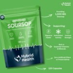 Soursop Capsules 1000 MG | 120 Capsules | High Strength Powerful Antioxidant & Detoxifier | 100% Natural, Vegan, Non-GMO, Additive-Free - Image 3