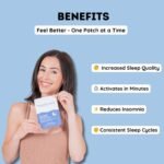 Deep Sleep Aid Patches | Melatonin, Valerian Root, Passion Flower, Magnesium for Nighttime Support | Vegan Friendly Waterproof Patch, Latex Free (Pack of 1) - Image 3